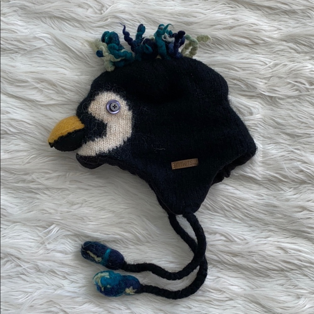 Knitwits | Penguin Wool Kids Beanie Hat
